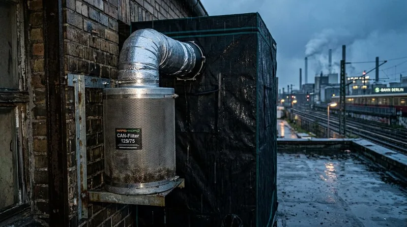 Aktivkohlefilter Grow Geruch Cannabis Indoor